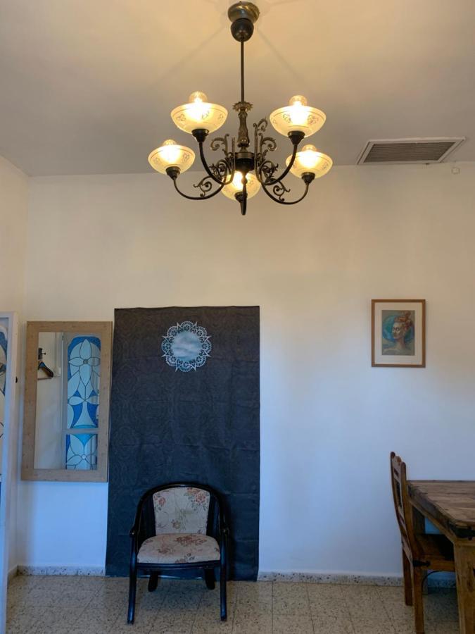 בית האבן העתיק מ-1885 עם מגונית פרטית בחצר Rosh Pinna Ngoại thất bức ảnh