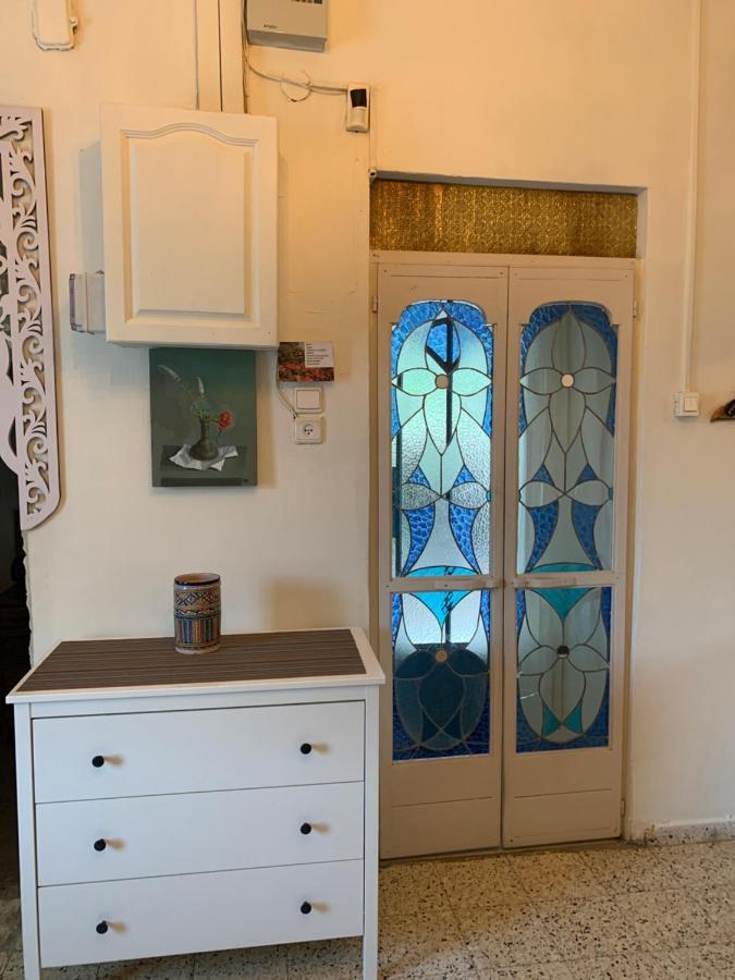 בית האבן העתיק מ-1885 עם מגונית פרטית בחצר Rosh Pinna Ngoại thất bức ảnh